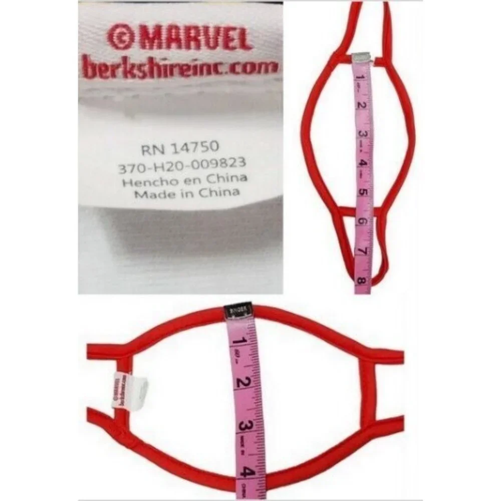 Marvel SPIDER-MAN 2Pcs. Re-Usable Washable Kids Cloth Face Masks (4+)